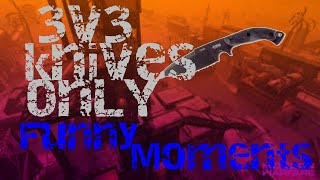 Modern Warfare 3v3 Knives Only Funny Moments And Randoms Sing For Us