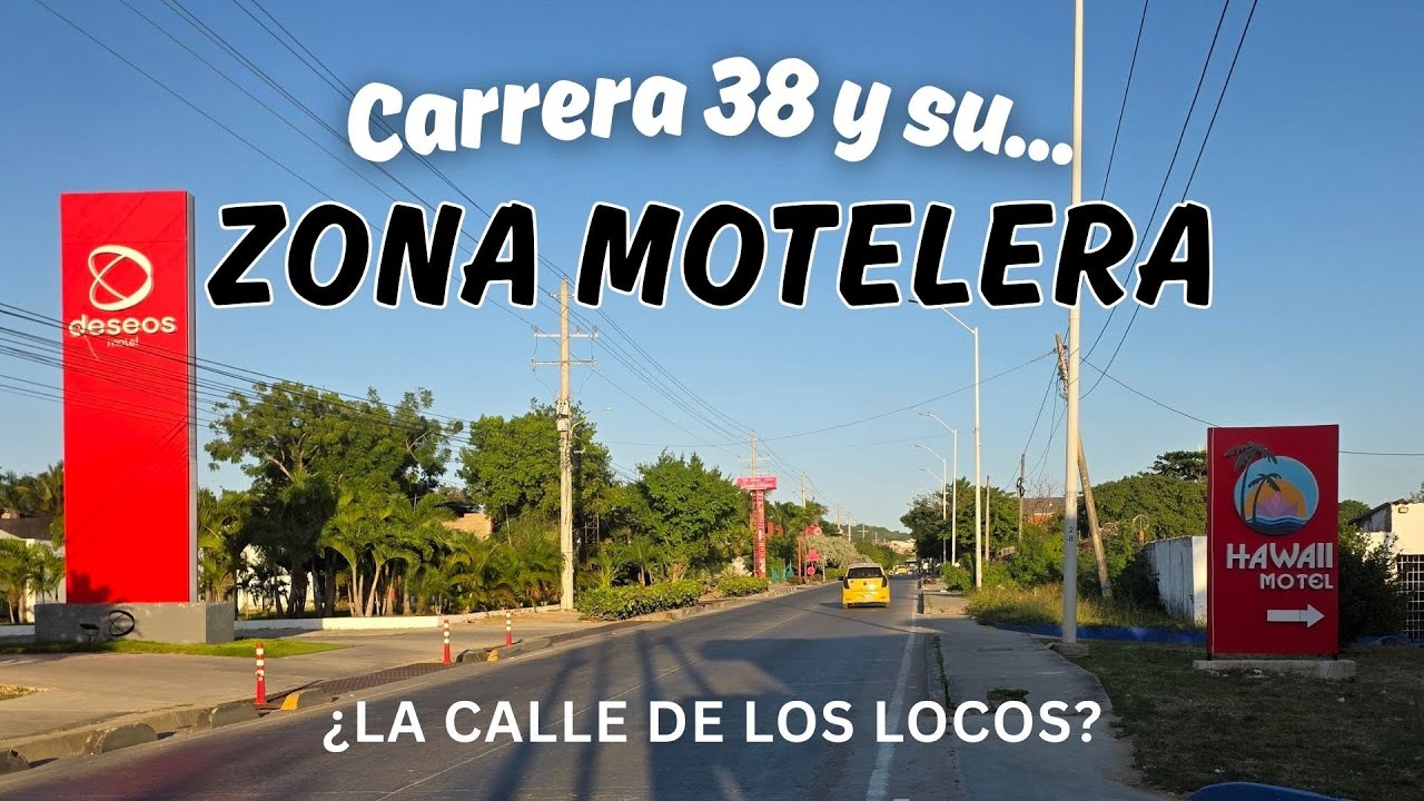 ZONA MOTELERA EN BARRANQUILLA: 🤯😂 ¿Por qué la llaman “La Calle de los Locos”? Aquí te lo cuento 🤣🏙️