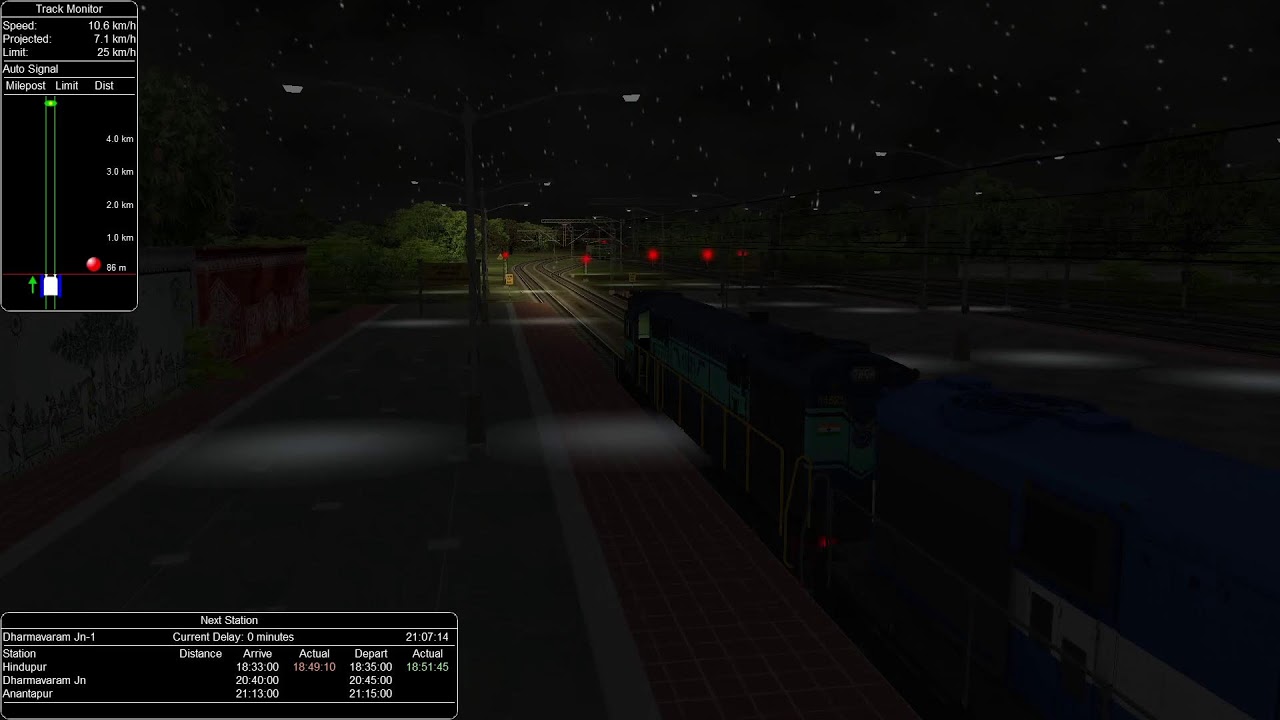 Journey in 17307 Basava Express from Ksr Bengaluru to Wadi jn