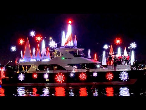 Видео: Рождественский парад лодок в Ньюпорт-Бич: полное руководство