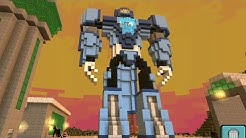 Boys Craft app we found giant robot!