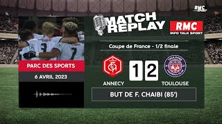 Coupe de France : Toulouse écarte Annecy de sa route et file au Stade de France, le goal replay