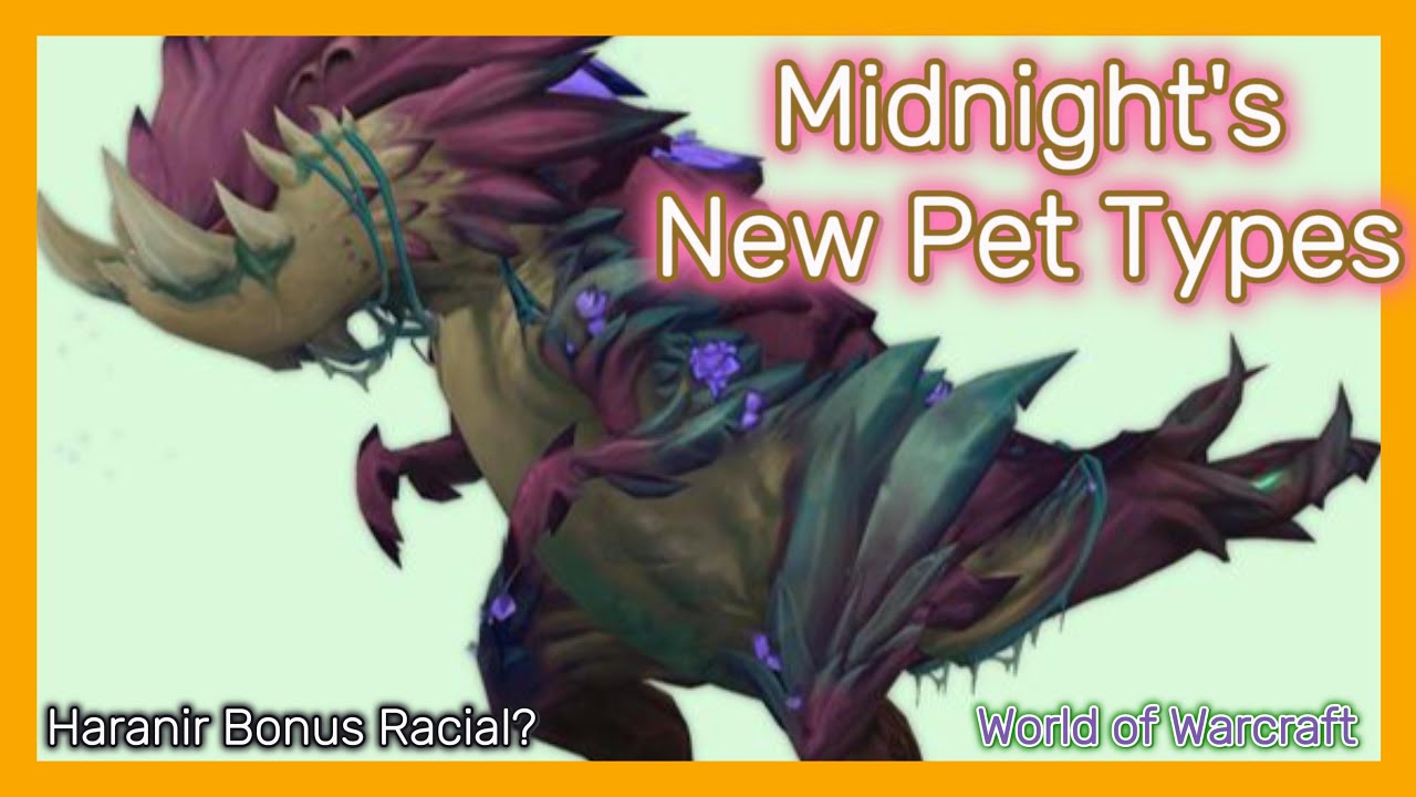 NEW Midnight Hunter Pet Types | Haranir Secret Racial Ability | Midnight Alpha | Florafaun|Whiptail