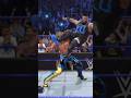 Kevinowens midair senton to loganpaul smackdown wwe wwe2k24 shorts ko prime wrestling