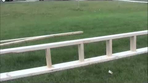 End Truss Ladder Construction