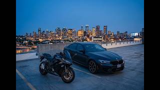800HP BMW M5 Comp Tried to Beat Ninja 1000... Big Mistake