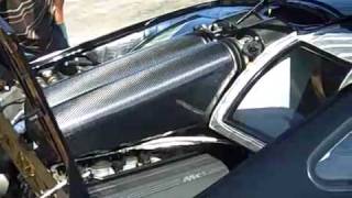 A look at the engine bay of mclaren f1 #015.