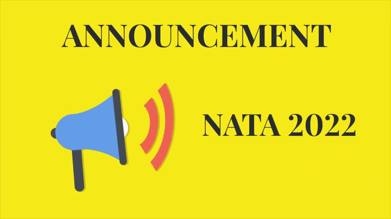 NATA Admission 2022 | NATA Exam Update 2022 | NATA Exam Dates 2022 | NATA Preparation | BRDS