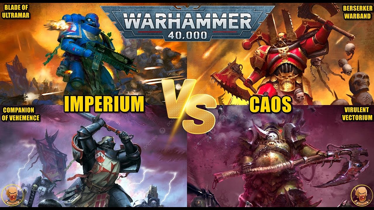 Forze Del Caos VS Forze Dell' Imperium battle report ita 2000 pt