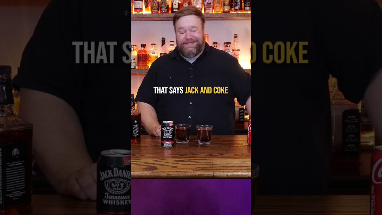 Reviewing Canned Jack and Coke. 