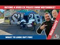 What to look out for when buying a used Ex Police BMW motorbike