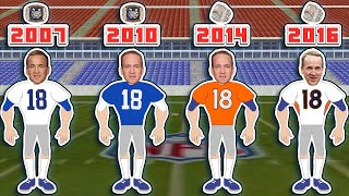 Peyton Manning: 4 Super Bowls in 4 Minutes