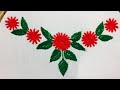 Hand Embroidery:neckline embroidery designby nakshi design art.