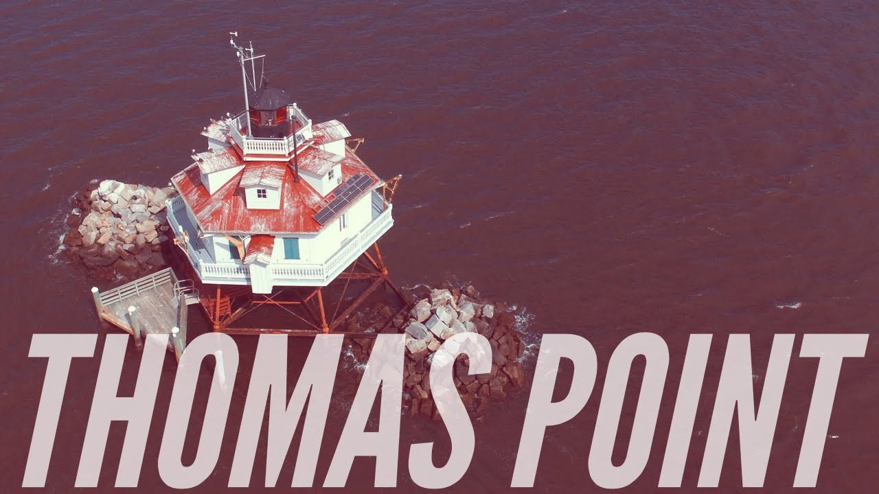 Thomas Point Shoal Light - YouTube