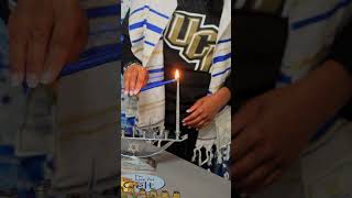 As day becomes Knight, we wish a #HappyHanukkah to all those in the UCF community who celebrate 🕯️🕎