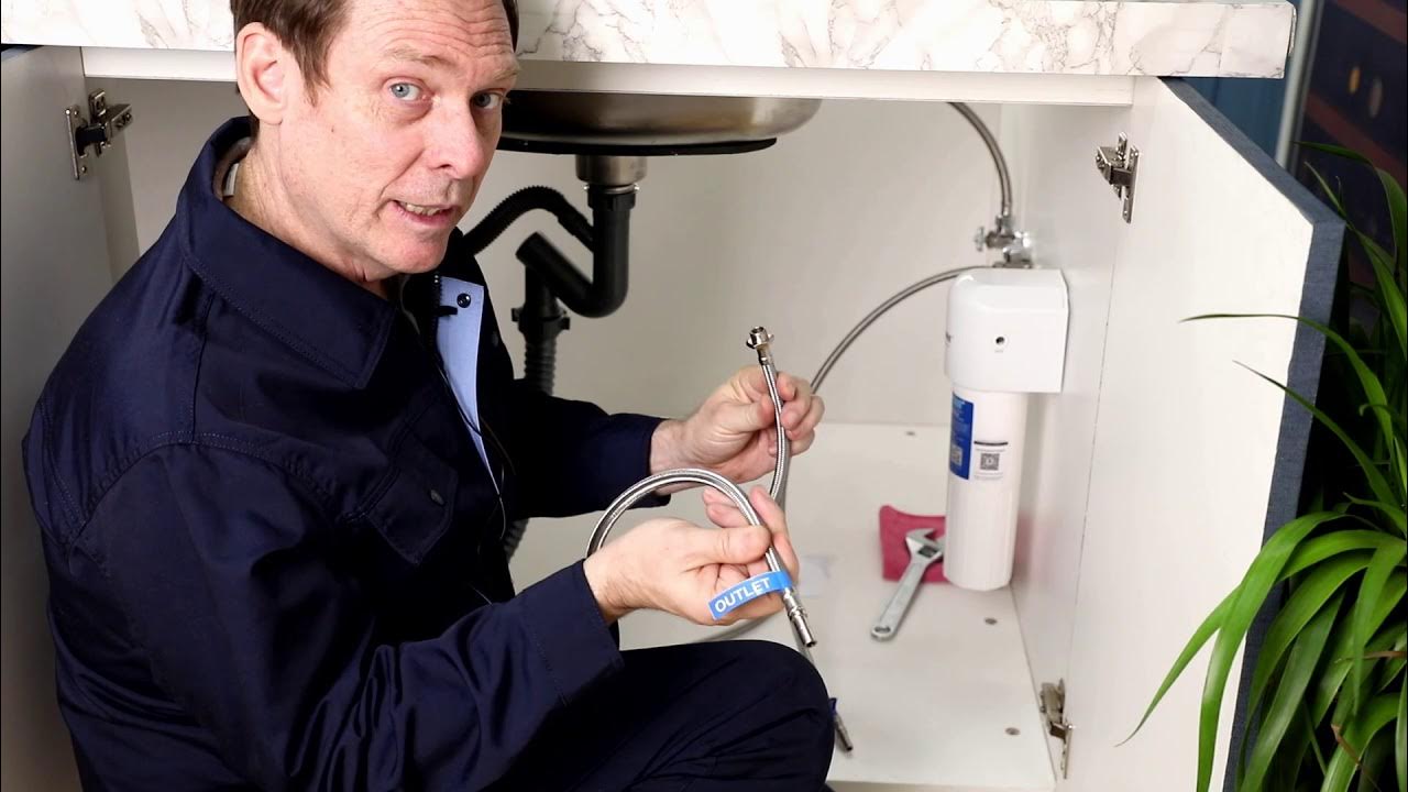 How to install ICEPURE WFS5300A UnderSink Water Filtration System