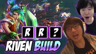 I show toast the legendary RR Riven build