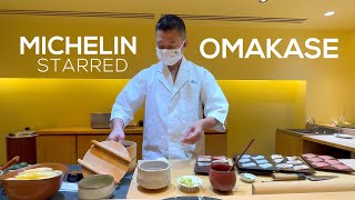 Amazing 1-Michelin Star Edomae Style Omakase - Sushi Masato * Vlog | Food |