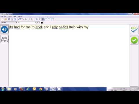 Ghotit Real Writer Text Editor for People with Dyslexia