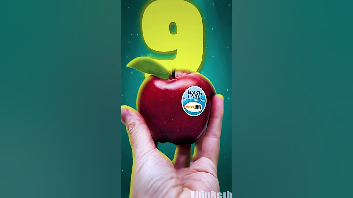 Secret Behind Fruit Stickers 🍎🍌#shorts