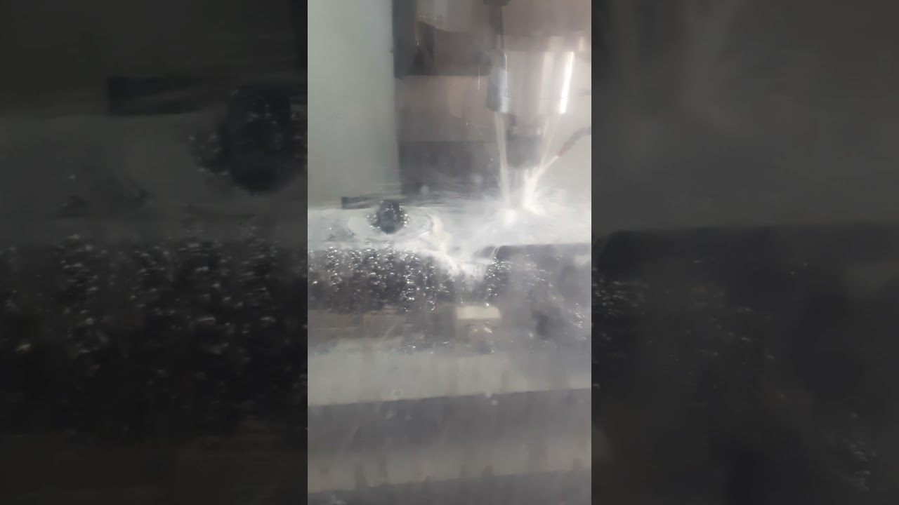 Magnetic Chuck grooving operation