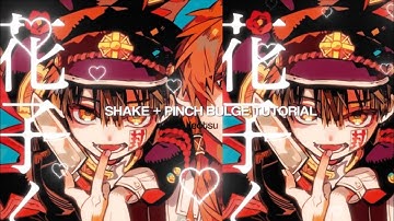 shake + pinch bulge tutorial | alight motion