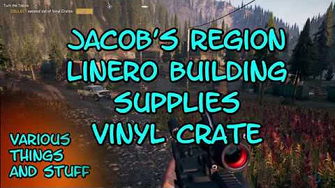 Far Cry 5 Jacob's Region Linero Building Supplies Vinyl Crate
