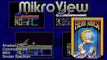 Mikroview #132: Freddy Hardest on Amstrad, C64, MSX and Spectrum