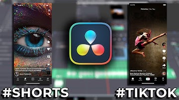 How to Make YouTube SHORTS or TIKTOK videos in DaVinci Resolve 17 | FREE Preset | Quick Tip Tuesday!