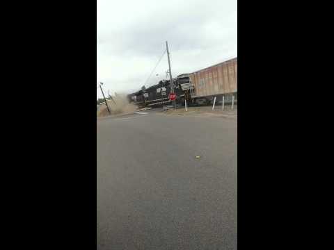 18 wheeler vs train Johnston South Carolina