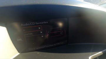 How to Assign Function for Favourite Button in Volvo XC60 I ( 2008 - 2017 )