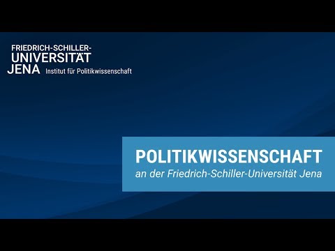 Politikwissenschaft an der Universität Jena studieren