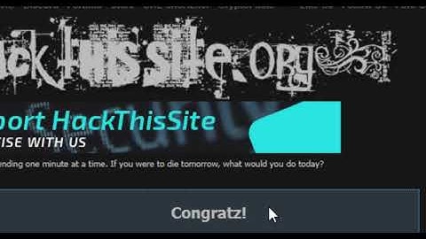 HackThisSite : Basic Missions Level 3 (hint url)