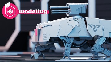 Blender  3.0  fighter  robot modeling time lapse