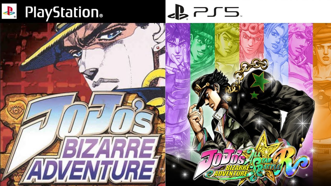 JoJo's Bizarre Adventure PlayStation Evolution (1998-2022) 