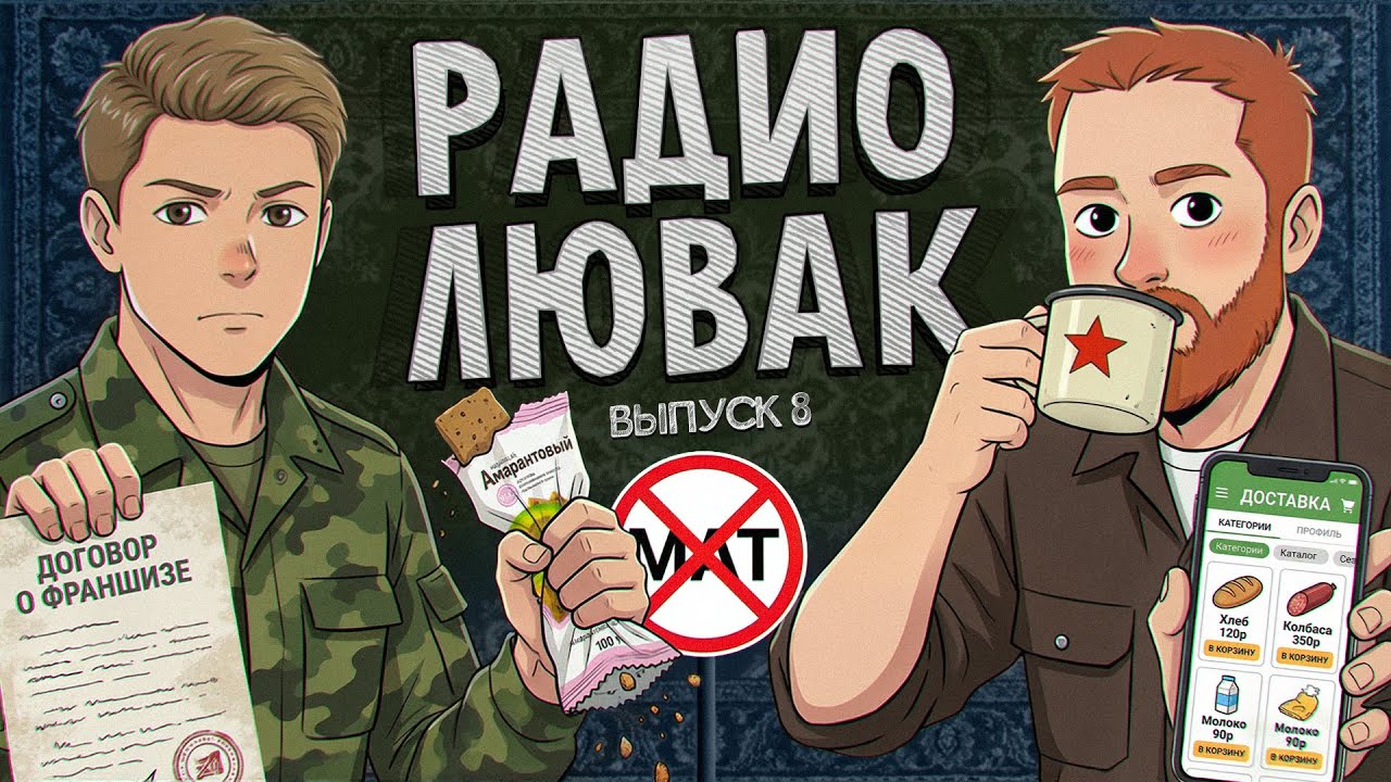 Радио Лювак #8 (Евгений Чебатков x Илья Раевский)