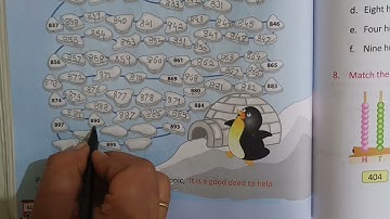 Grade-2 | Maths | Numbers writing from 801 to 900 |