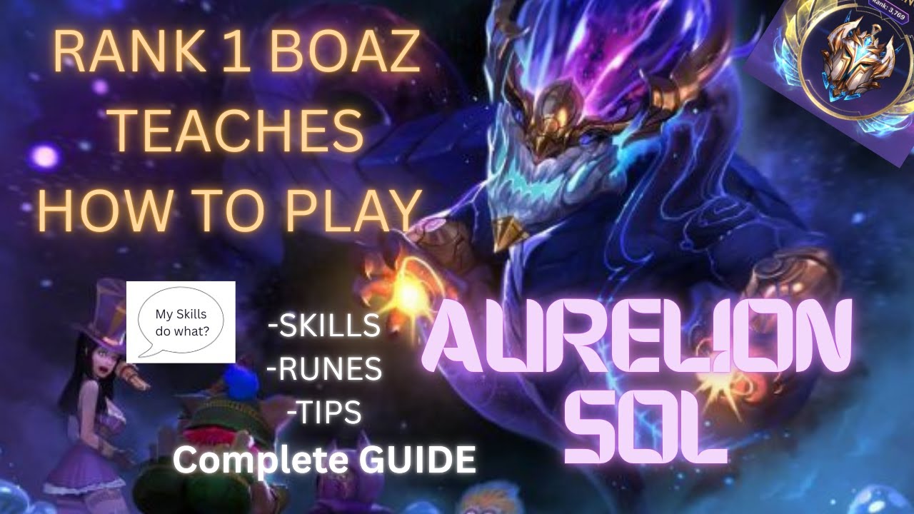 THE BEST Aurelion Sol Wild Rift GUIDE By Rank 1 Asol