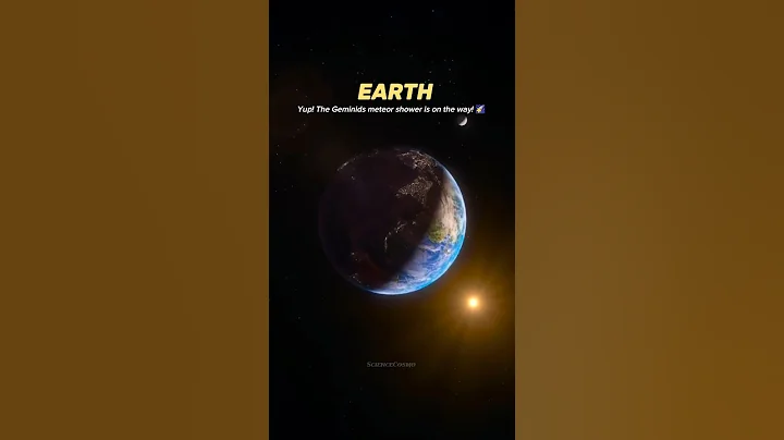Geminids Meteor Shower – December 14 🤯🤩#space #shorts #universe #geminids #science