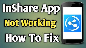 Fix Inshare Not Working | Inshare Not Working | Fix Inhsare App | Inshare App