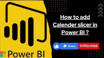 Convert Date Range Slicer into Calendar Slicer in Power BI | Power BI | Calendar Slicer