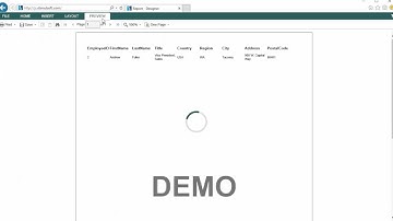 Web Reporting Tool: Using Parameters in URL for JSON Data - Reports.JS - [Shot on version 2016.1]