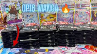 OP16 BOOSTER BOX OPENING + MANGA HIT!!! (Unreal Luck)