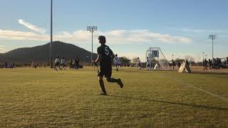 ODP U13 Cal North vs New Mexico Austin punches then pounces on an attempted shot