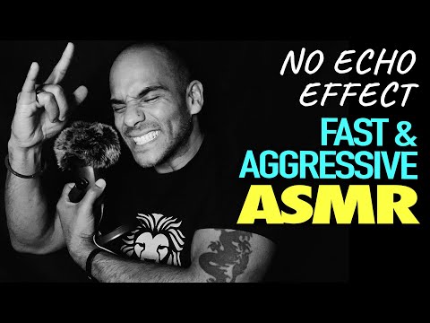 EXTREMELY 🔥 FAST 💨 AGGRESSIVE ASMR / HAND & MOUTH SOUNDS / RAPIDO Y AGRESIVO SONIDOS DE BOCA Y MANOS
