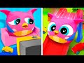 Совенок Хоп хоп играет на улице! Развивающие игрушки для детей