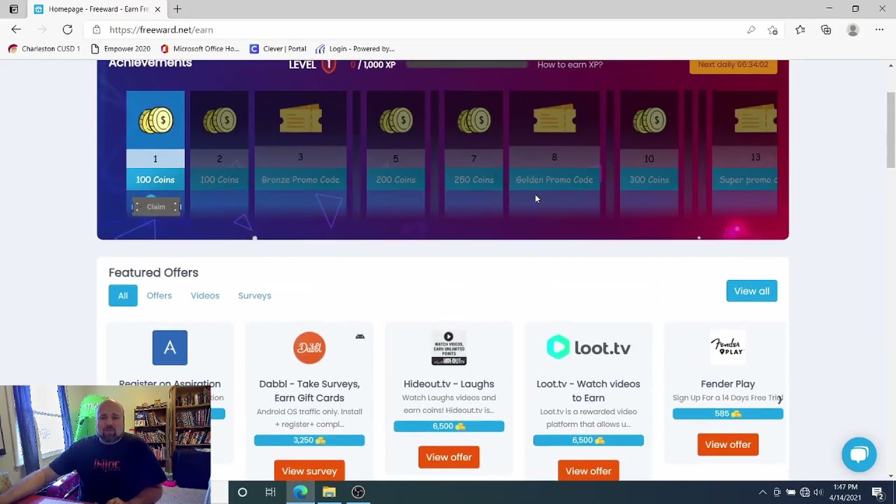 Basic Overview of the Freeward GPT Site in 2021