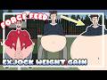 Exjock Force Feed Belly Stuffing Weight Gain Fit to Fat 🐷- Feederism Animation Story | Jack Fatty