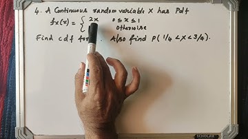 Random variable (part2) |18EC44|module 1|Class2.