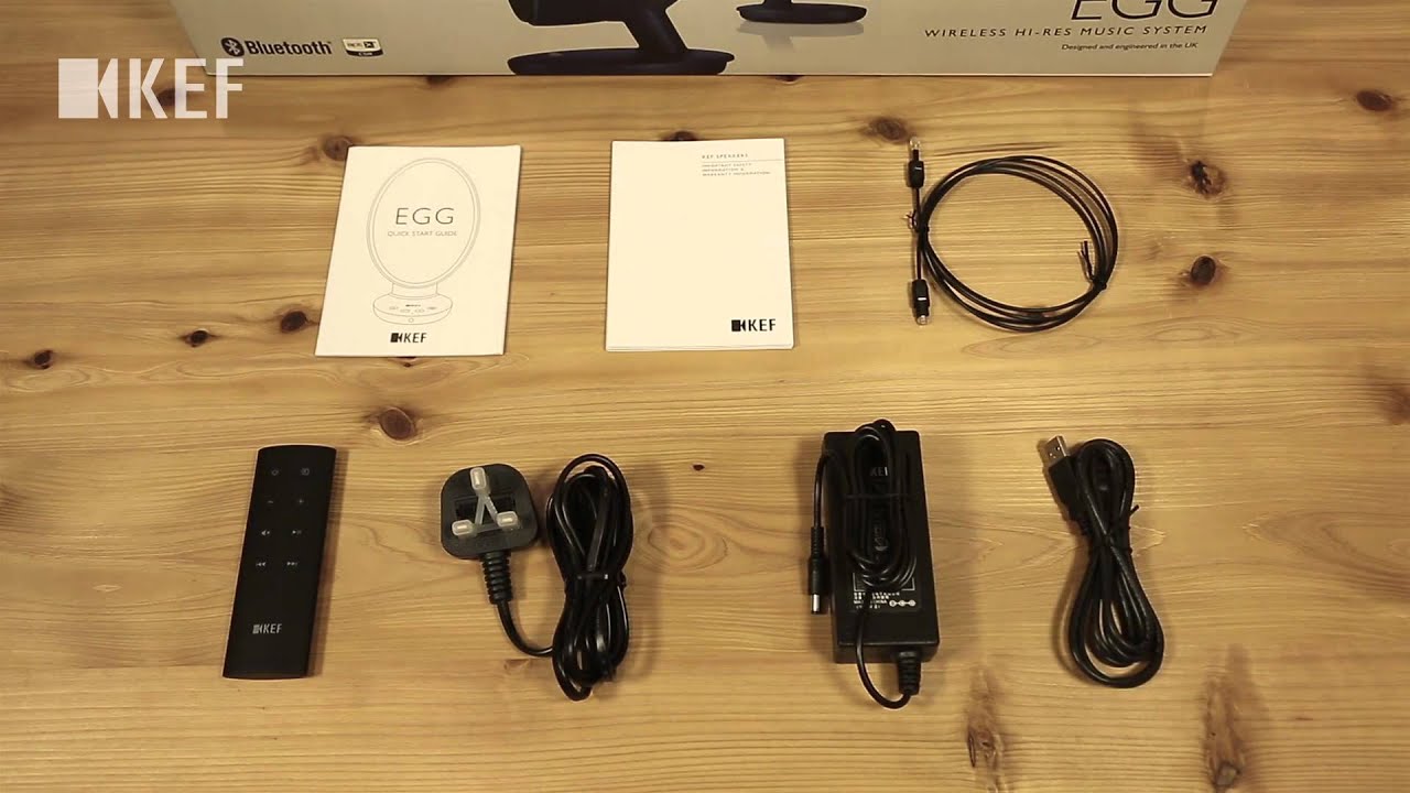 KEF EGG Unbox and Setup YouTube